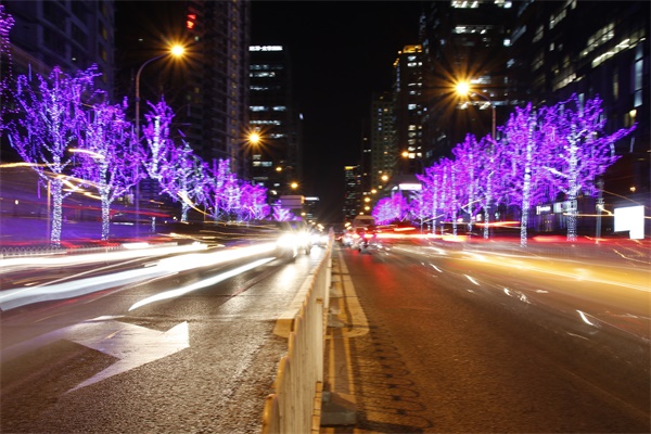 夜景照明工程中內透光的使用手法