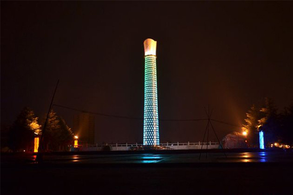 水泥煙囪亮化-城市持續發展趨勢