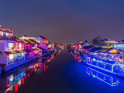 河道亮化設計-塑造河道夜晚景觀形象