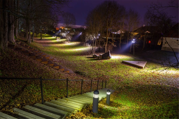 公園夜景亮化設計要營造溫馨明亮的氛圍