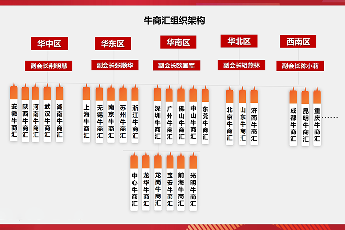 全國牛商匯組織架構